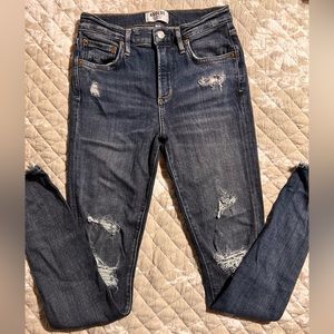 AGOLDE distressed skinny jeans - Size 26